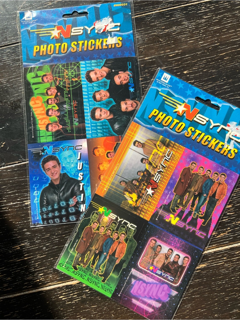 Vintage NSYNC Stickers